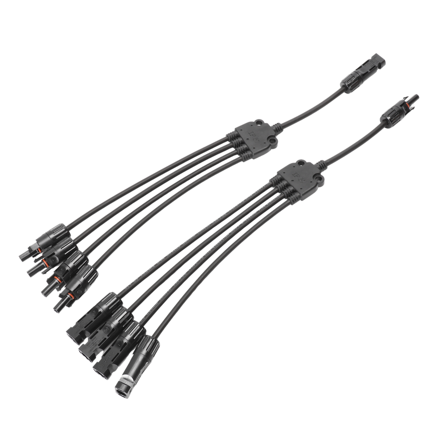 MC4 1' FLEXIBLE 4-TO-1 BRANCH CONNE