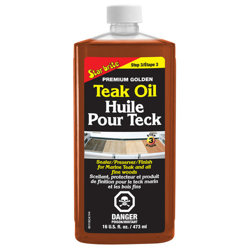 PREMIUM TEAK OIL 16 OZ.