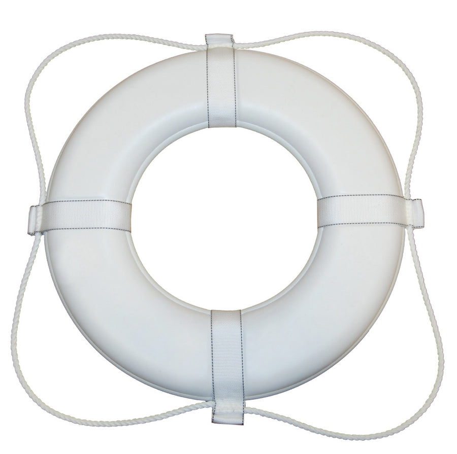 20' WHITE FOAM RING BUOY