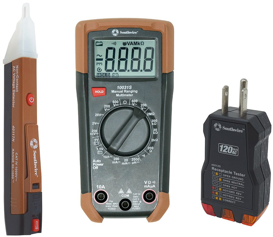 3 PIECE ELECTRICAL TEST KIT