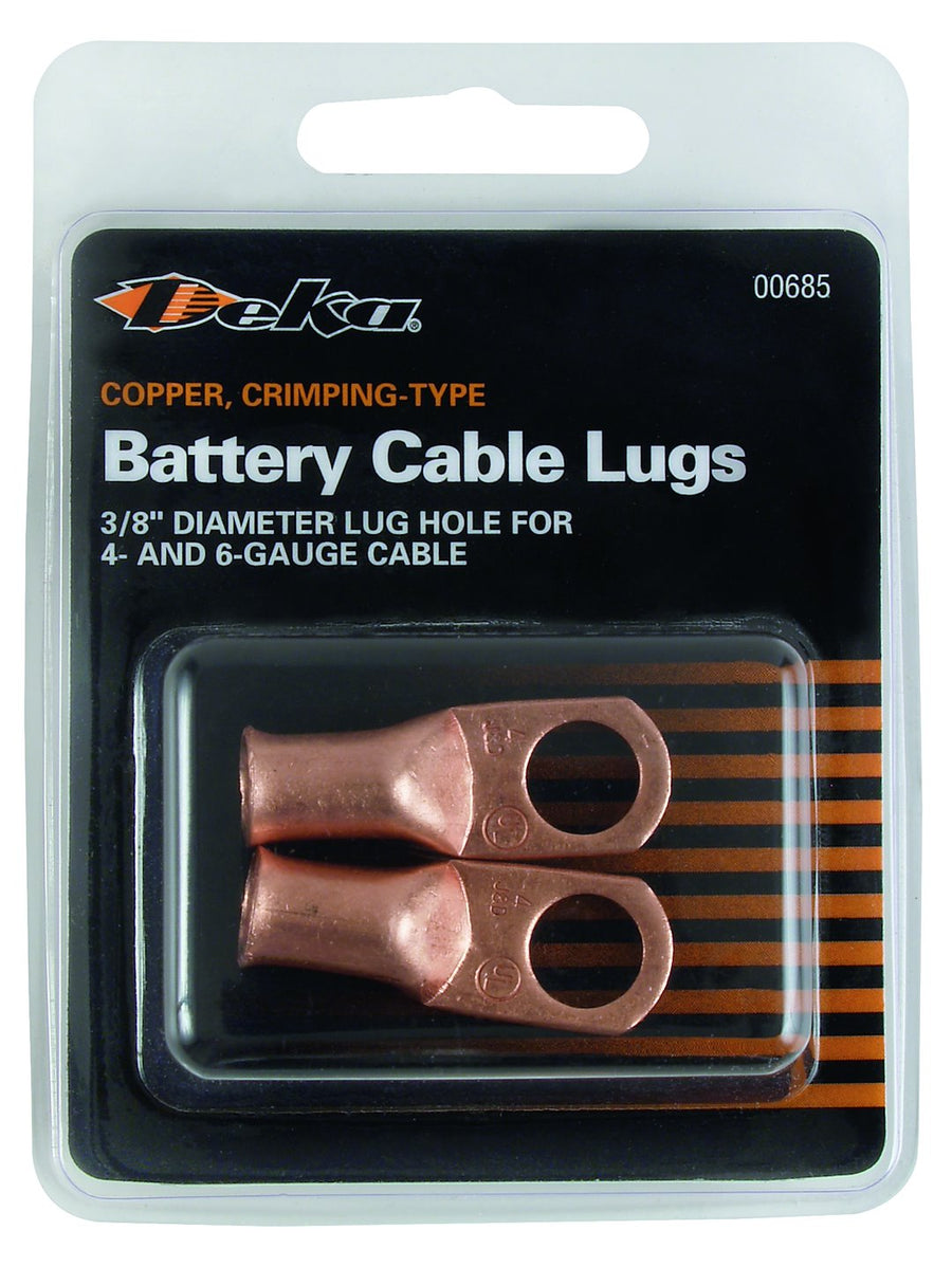 LUG  COPR 4 & 6 GA 3/8 ST