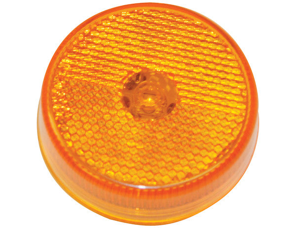LIGHT 2.5IN RD MARKER 4LED AMBER 10