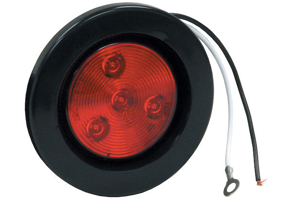 LIGHT 2.5IN RD MARKER 4 LED RED W/