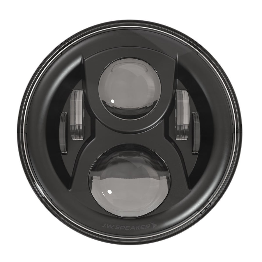 8700 EV2-S 12/24V DOT HEADLAMP BLK