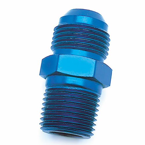 -12ANX 1/2NPTF BLU ST FL TO PIPE AD