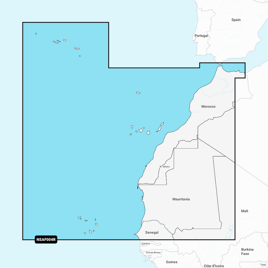 AFRICA  NORTHWEST GARMIN NAVIONICS+