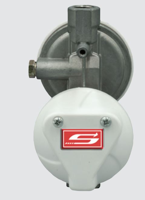 VERTICAL VENT TWO STAGE REGULATOR