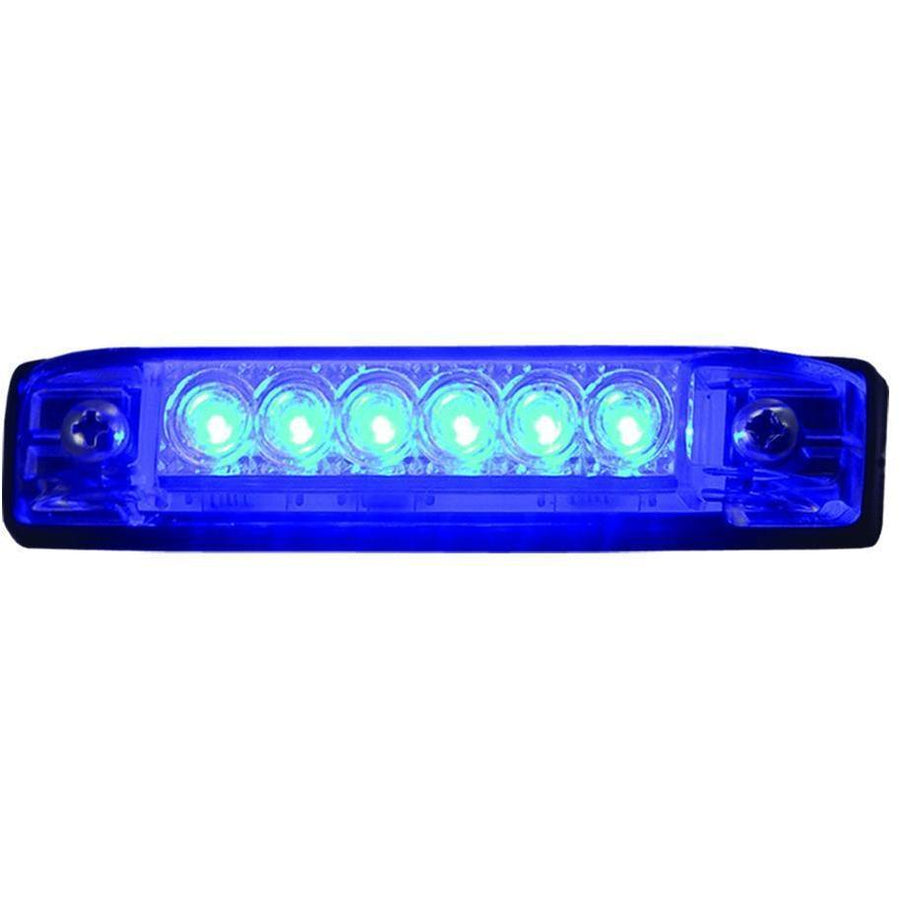 4' BLUE SLIM LINE LED