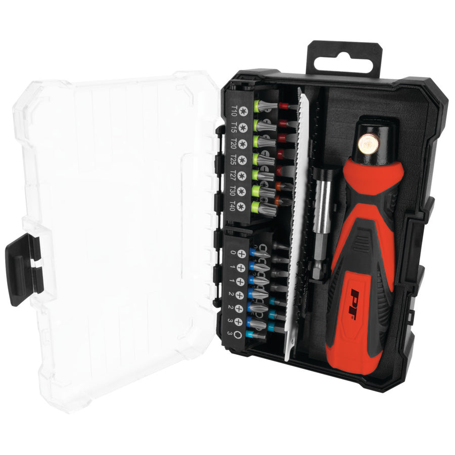 33 PC. SAW & SCREWDRIVER BIT SET
