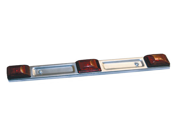 LIGHT ID MARKER 9 LED RED 14IN SST