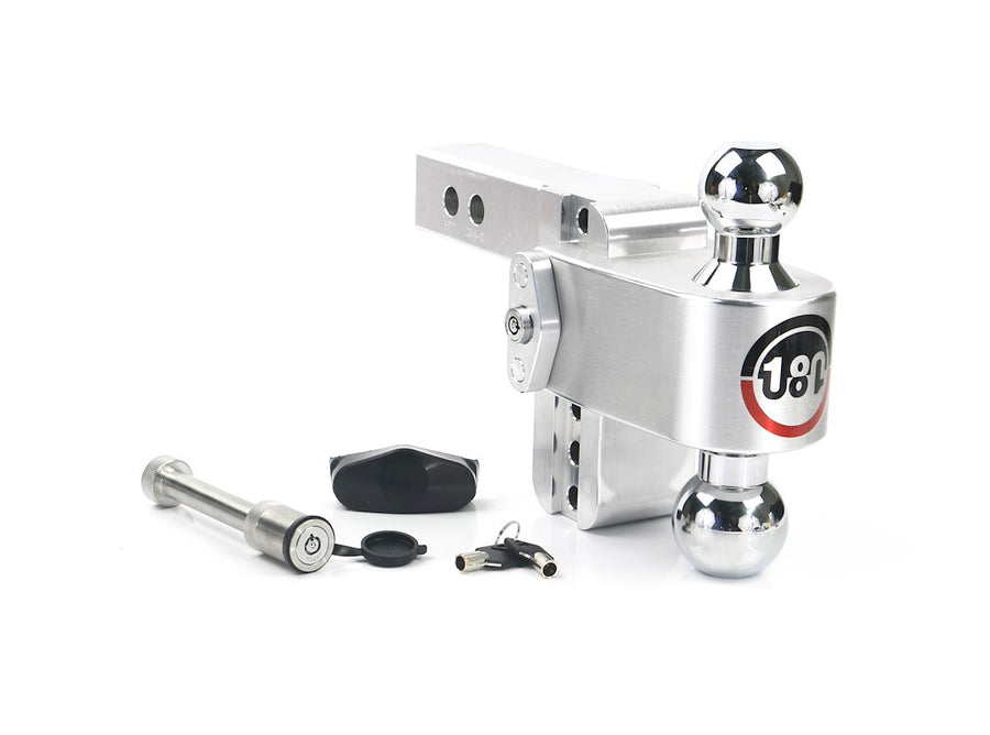 TURNOVER BALL 4' DROP HITCH W/ 2' S