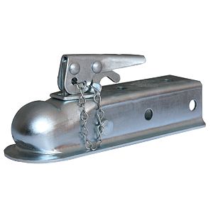 COUPLER 2'BALL 2'W W/CHAIN