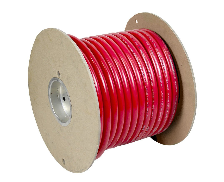 1/0 UL RD TC WIRE 100FT RL