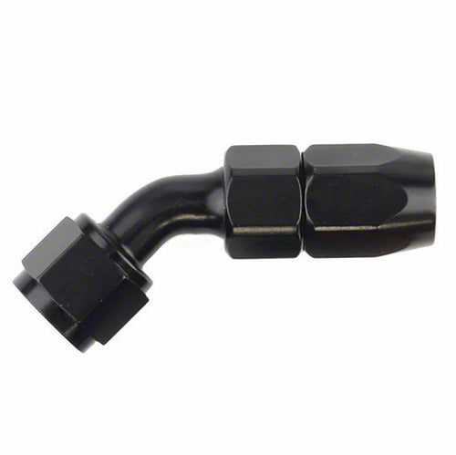 -10AN X 45  BLK HOSE END