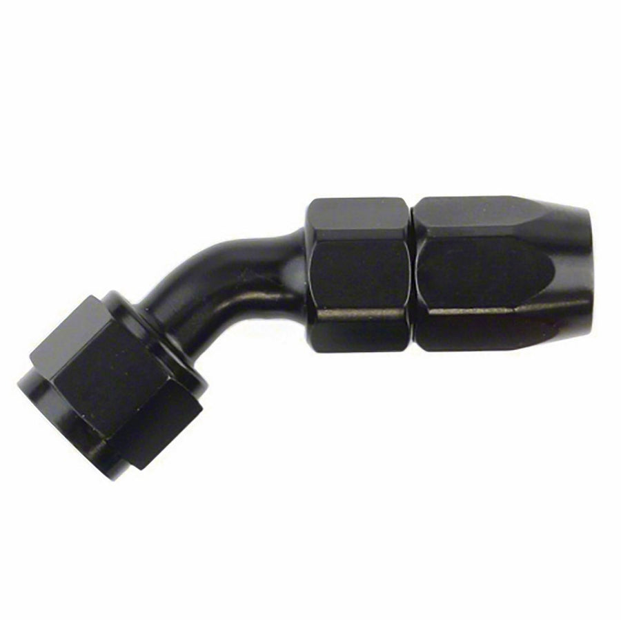 -10AN X 45  BLK HOSE END
