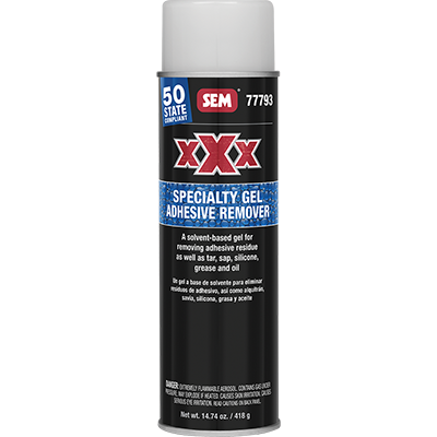 XXX SPECIALTY GEL ADHESIVE REMOVER