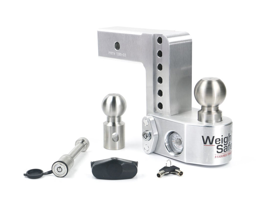 WEIGH SAFE 6' DROP HITCH W/ 2' SHAN