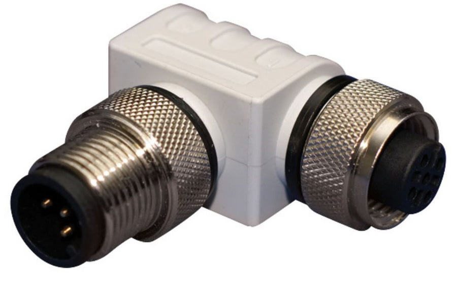MICRO 90 DEGREE MALE-FEMALE CNCTR