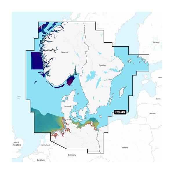 SKAGERRAK & KATTEGAT GARMIN NAVIONI