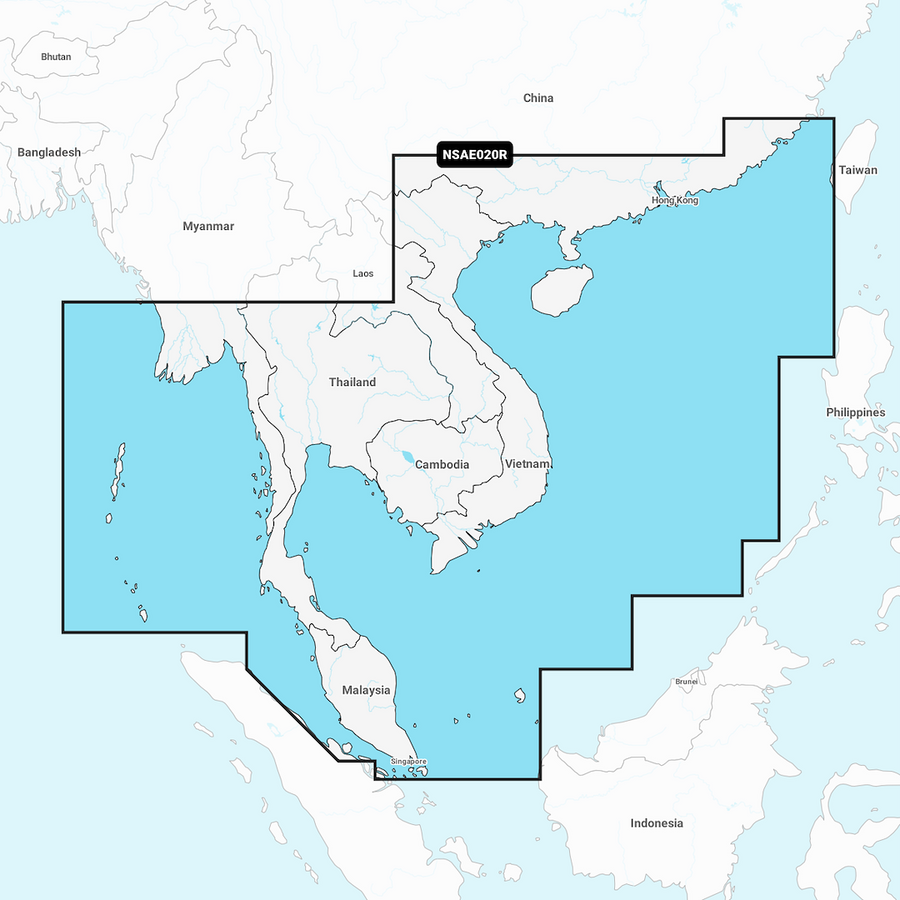 SOUTH CHINA & ANDAMAN SEAS GARMIN N
