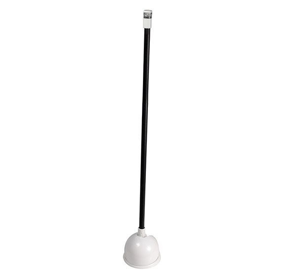 ANCHOR LIGHT  LED  39' POLE  BLACK