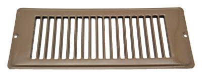 4 X 10 FACE PLATE - BROWN