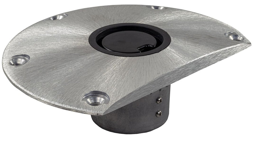 PLUG-IN BASE 2-3/8'FLAT L SATN