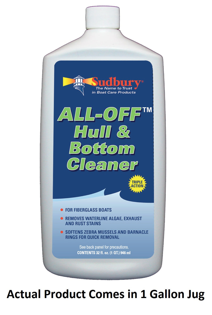 ALL-OFF HULL+BOTTOM CLEANER128 OZ