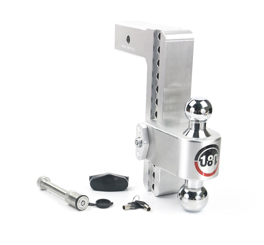 TURNOVER BALL  10' DROP HITCH W/ 2.