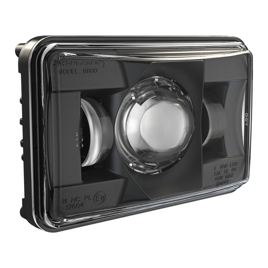 8800EV2 12/24V HB SAE/ECE BLK