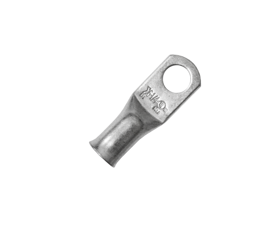 TINNED LUG #6 1/4'  2PC
