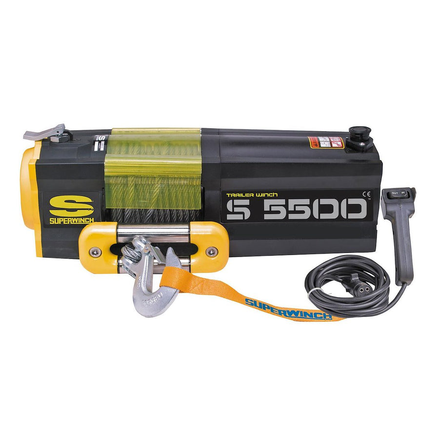 S5500- WINCH W/STEEL ROPE