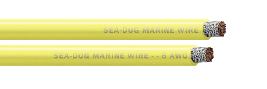 6 AWG YELLOW 100FT BATTERY CAB LE