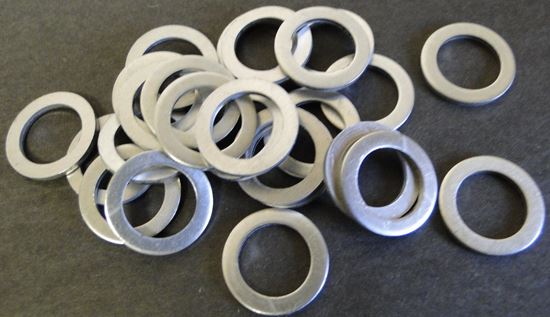 BRAKE BANJO WASHERS 25 PC  ALUMINUM