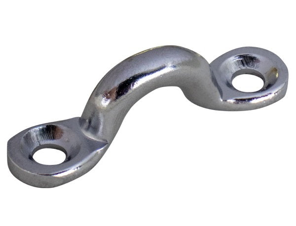 CHROME BRASS PAD EYE - 5/16'