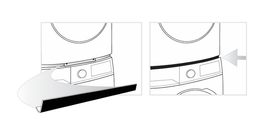 TRIM KIT  WFL2500X & DV1725X. BLACK