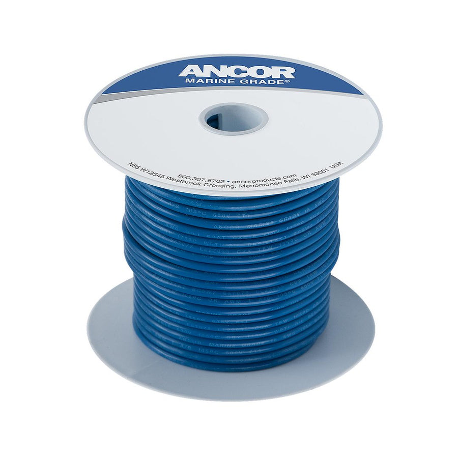 100' #14 DK BLUE TINNED COPPER