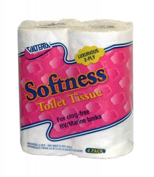 TOILET TISSUE 2 PLY 4/PK.
