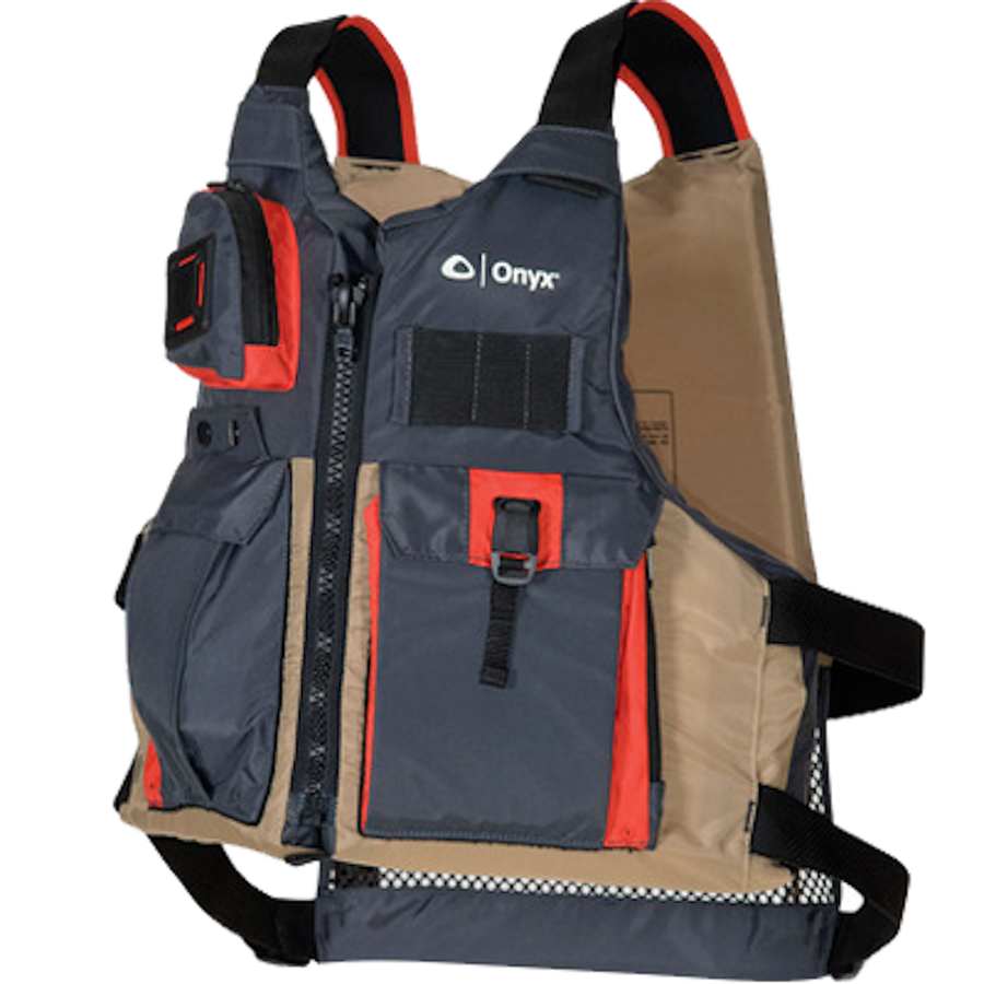 KAYAK FISHING PADDLE VEST ADULT TAN