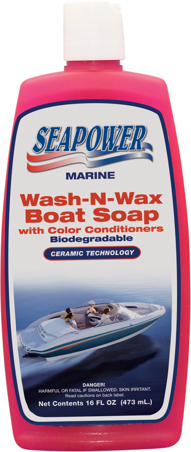 SEAPOWER WASH & WAX BOAT SOAP - 16