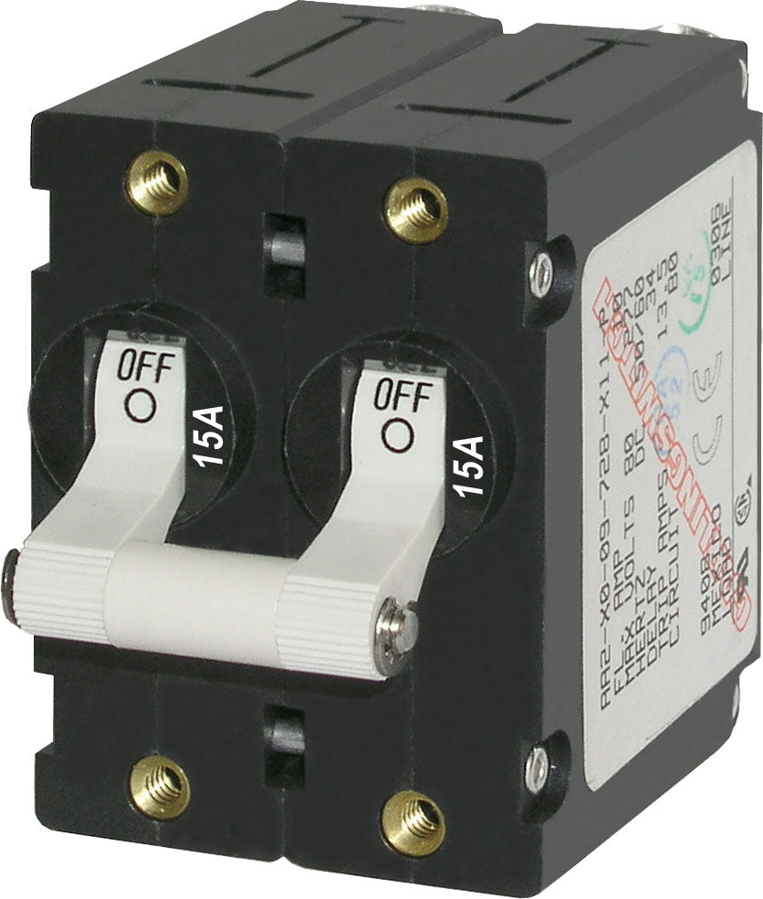 CIRCUIT BREAKER AA2TOGGLE 15A WHT