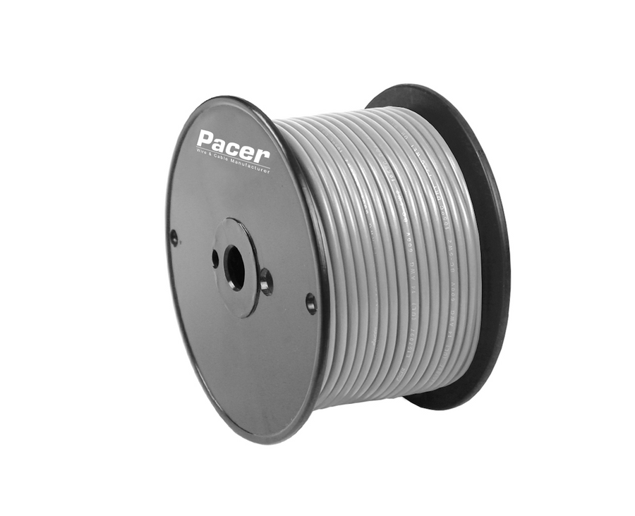 18 AWG UL GY TC WIRE 100FT RL