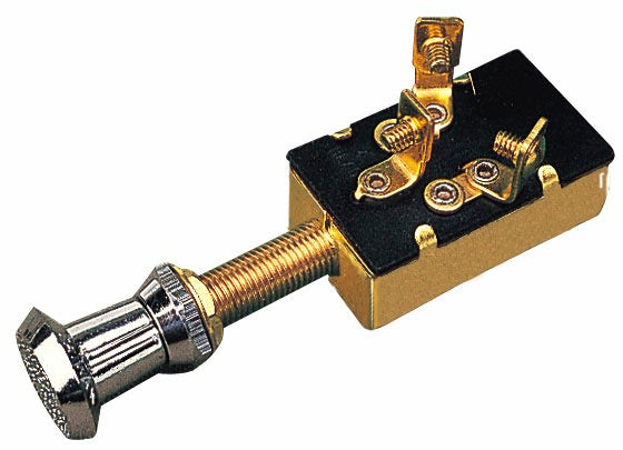 BRASS 3-POS SWITCH OFF/ON/ON 1