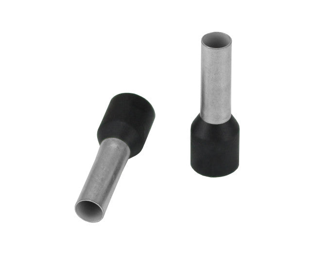 FERRULE  10 AWG  12MM BLACK COLLAR