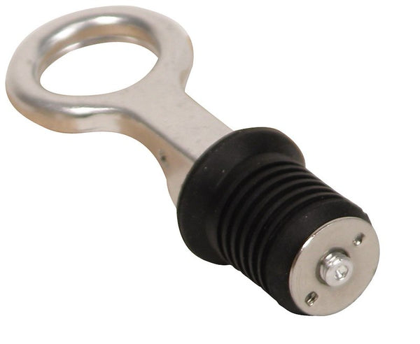 WhiteCap Industries S0205C Boat Drain Plug; Marine Series; Bailer; 1 Inch Diameter; Aluminum