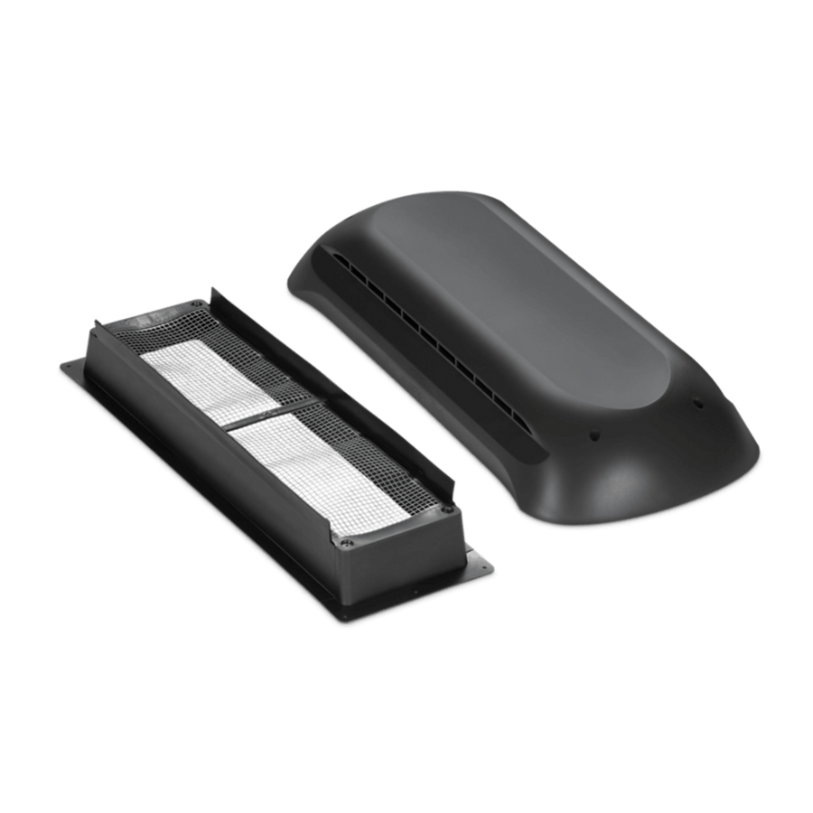 VENT ROOF KIT BLACK