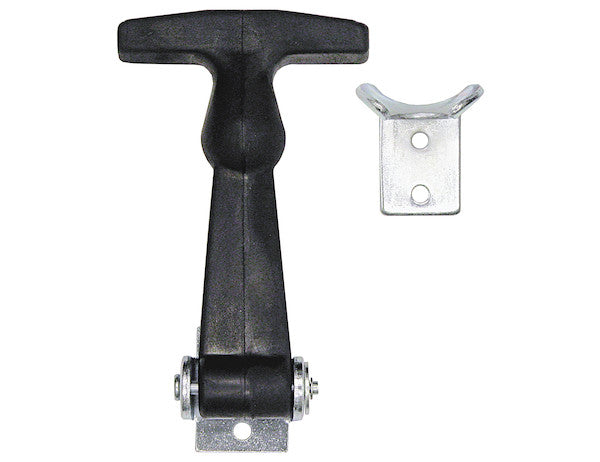 HOOD CATCH & BRACKET  RUBBER