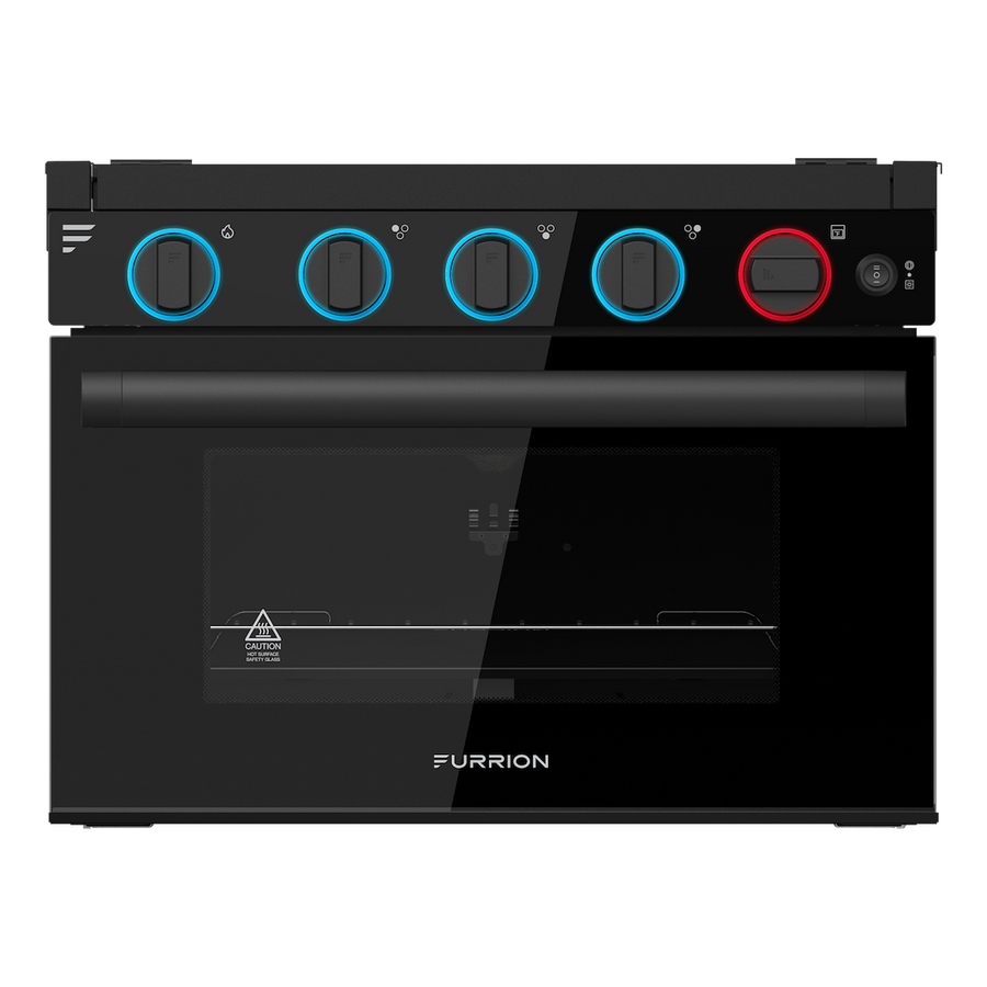 FURRION 17' 3-BURNER ALL GLASS GAS