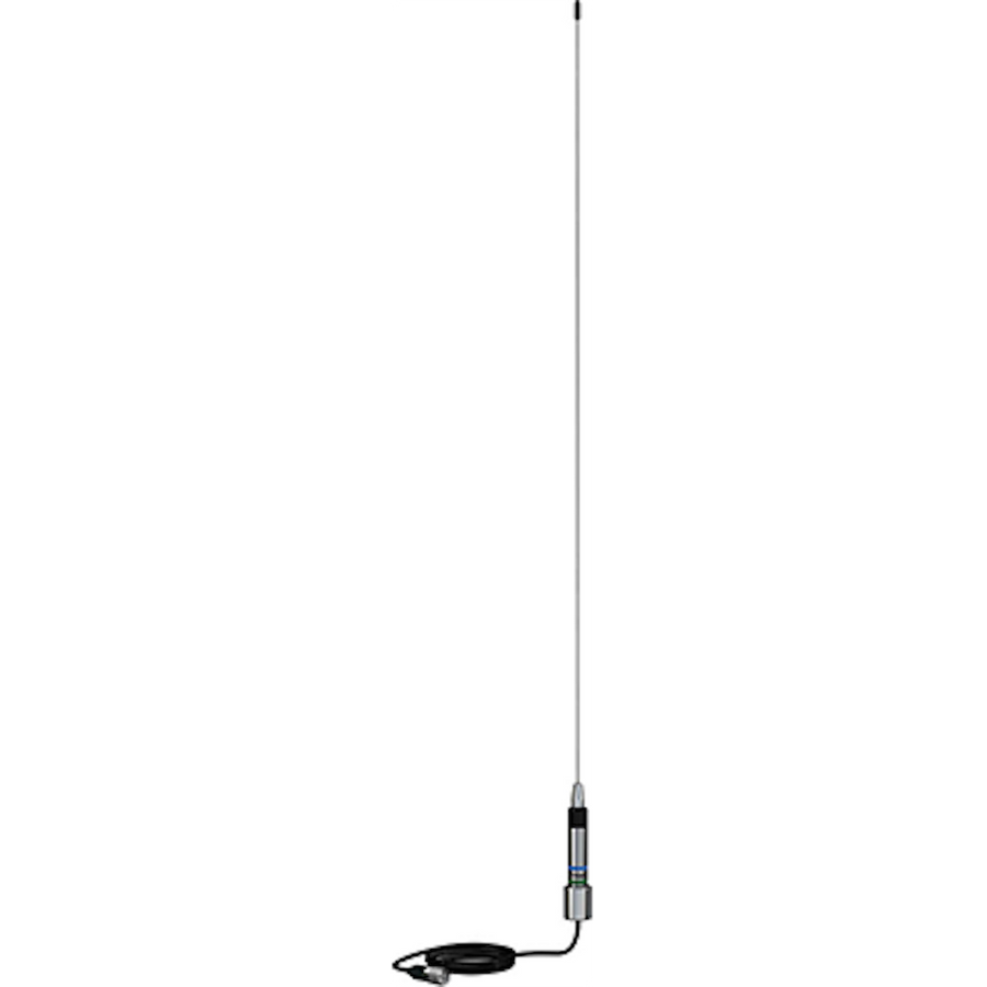 VHF ANTENNA  3' STAINLESS WHIP  3DB
