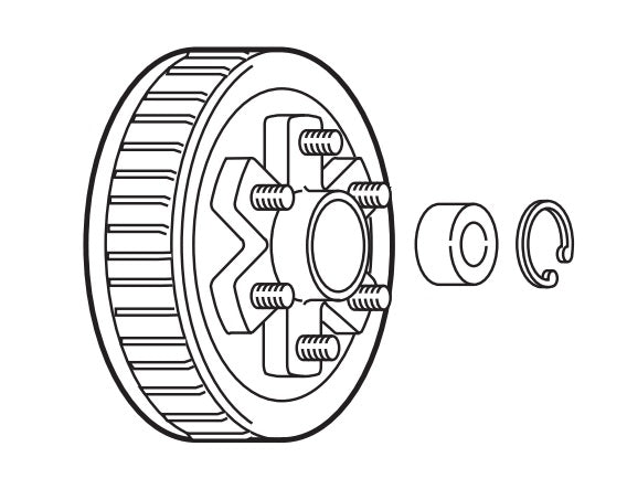 655 NEVERLUBE HUB AND DRU